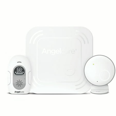 Angelcare AC117 Baby Breathing Monitor with Audio and Wireless Sensor (Best Baby Monitor With Sensor Pad)