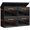 Black, variant on Large Storage Bins with Lids - 3 Pack Foldable Decorative Cube Organizers with Clear Windows & Handles, Storage Containers for Clothes, Blankets, Sweaters, Sheets, Grey