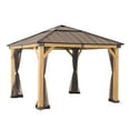 thumbnail image 2 of Sunjoy Universal Mosquito Netting for 9 ft. × 9 ft. Wood-Framed Gazebos, 2 of 6