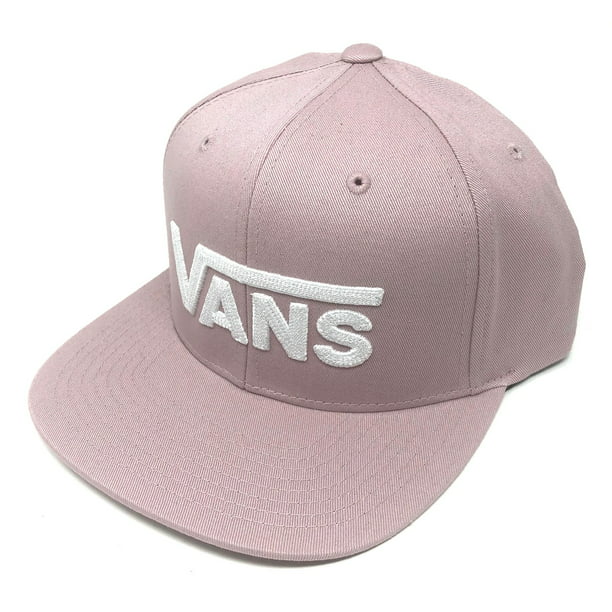 Vans Off The Wall Unisex Drop V II Snapback Hat - Pink/White