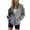 Dark Gray, variant on Workout Sets for Women Long Sleeve Zip up Hoodies Jackets with Pcokets Biker Shorts 2 Piece Outfits Sweatsuit
