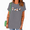Grey, variant on UNISHE Cute Ghost Pumpkin Halloween Hand Drawn Crew Neck Short Sleeve Graphic Tee for Women