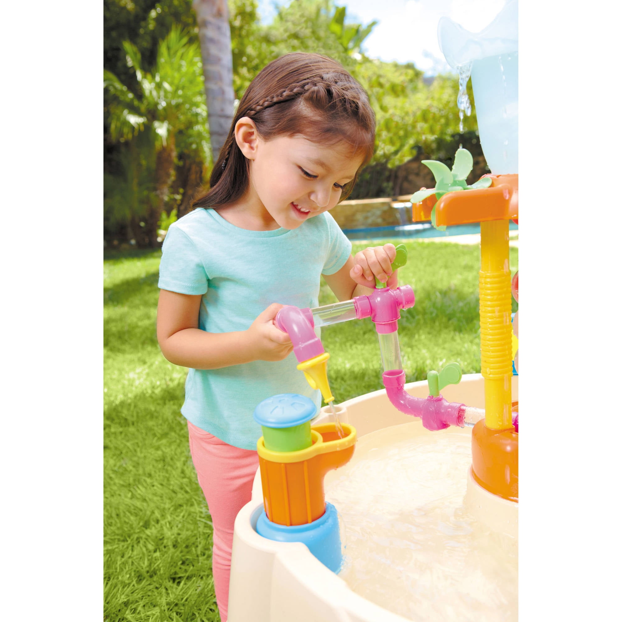 Little tikes fountain water table sale