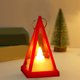 thumbnail image 4 of Luz ambiental de vela electrónica | Mini lámpara de aceite sin llama luz nocturna | Decoración festiva | Funciona con pilas | Brillo suave y cálido | Linterna de plástico portátil | 8x4.4cm | Bronce, 4 of 6