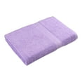 thumbnail image 4 of Mainstays Basic Bath Towel, Soft 100%  Cotton and Highly Absorbent Bath Towel, Purple, 4 of 9