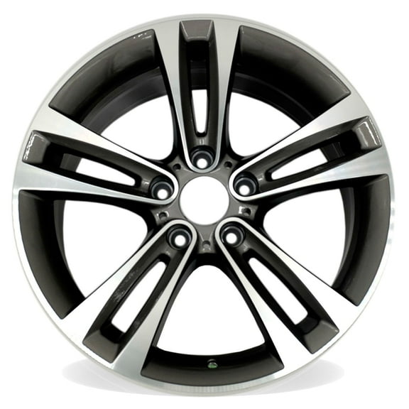 For BMW 3 Series 4 Series OEM Design Wheel 18" 18x8 Machined Grey 2012-2020 Single Replacement Rim