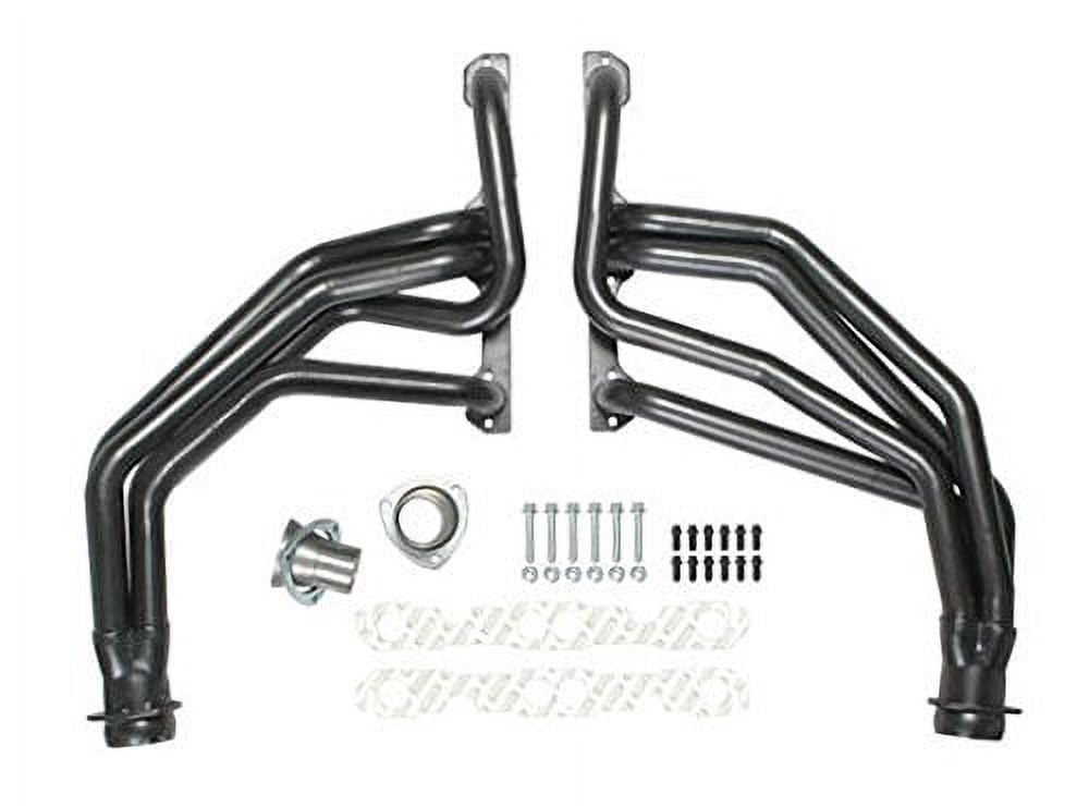 Hedman 68610 Standard-Duty Headers - Uncoated, Set Of 2 For Performance Exhaust Upgrade