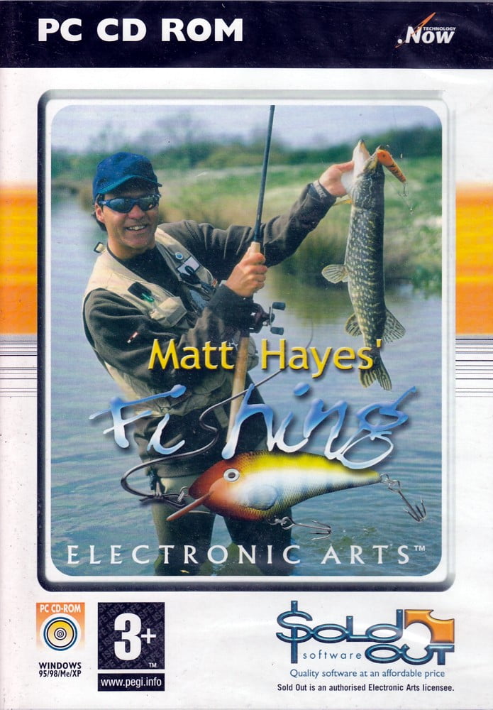 Matt Hayes Fishing Pc Cdrom Game Electronic Arts Features