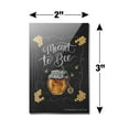 thumbnail image 3 of Meant to Bee Honey Pot Love Rectangle Acrylic Fridge Refrigerator Magnet, 3 of 5