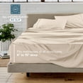 thumbnail image 6 of Bare Home 7-Piece Bed-in-a-Bag - King, Taupe with Sand Sheet Set, 6 of 9