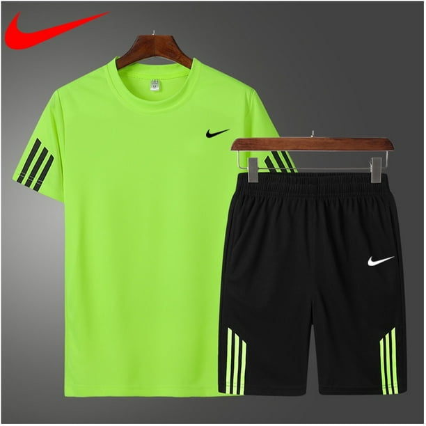 Ropa De Verano Deportiva Traje De 2 Piezas Pantalones Cortos De Manga Corta Gao Jiahui unisex