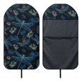thumbnail image 6 of XYZCANDO 1 Pack Car Seat Towel Covers Sweating Waterproof, Compatible with Automotive Van Bucket Seat Terry Cloth Car Seat Covers(Dragonfly), 6 of 7