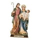 thumbnail image 2 of Figura de Soledad escultura cristiana de mesa decoración navideña tamaño 7,8 cm x 5,1 cm x 13,7 cm, 2 of 7