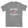 thumbnail image 1 of Delano California Patriot Men's Cotton T-Shirt, 1 of 1