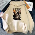 thumbnail image 3 of Kurosaki Ichigo-Sudadera con capucha para hombre, ropa de calle con estampado de dibujos animados, Zaraki Kenpachi, Y2k, Kawaii, 3 of 5