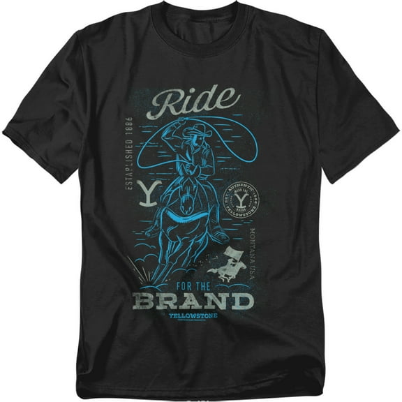 Yellowstone T-Shirt Ride For The Brand Unisex Graphic Tee for Men & Women