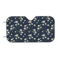 thumbnail image 7 of Balery Daisies Flowers Print Car Windshield Sun Shade,Windshield Sunshade for Car Pickup Truck SUV Accessories-, 7 of 7