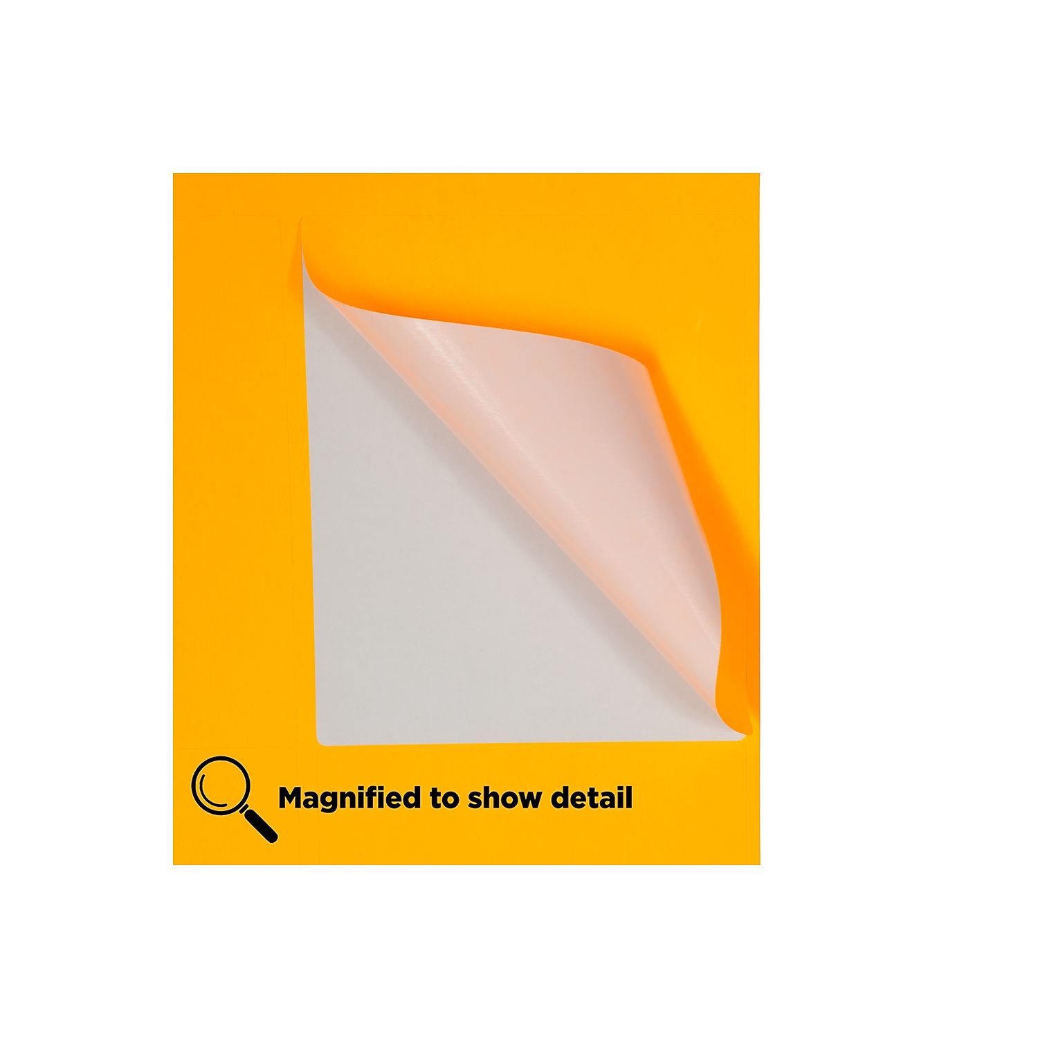 JAM Paper Shipping Address Labels, 4 x 5, Neon Orange, 4 Labels per Page/120 Total