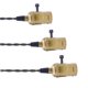 thumbnail image 3 of Cable De Lámpara Colgante Tres Enchufes Vintage Industrial Edison Style Light E26 Black Hanging Pendant Light Cord Noticed HA025717-00, 3 of 6