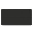 thumbnail image 6 of Simpli Home Amelia 34" Transitional Rectangle Ottoman Bench in Black Faux Leather, 6 of 14