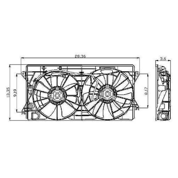 Engine Cooling Fan Assembly