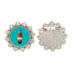 thumbnail image 1 of Broche de plata Unbranded Helado negro texto tijeras 7.5 cm 2.5 cm, 1 of 3