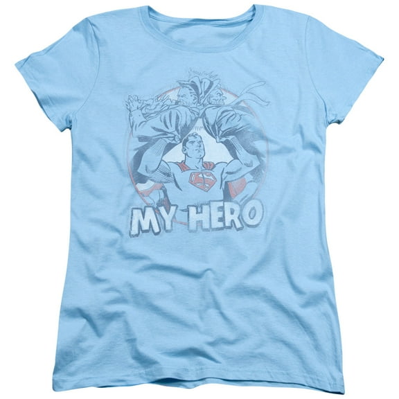 Superman - My Hero - Women's Short Sleeve Shirt - Large
