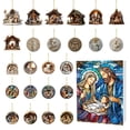 thumbnail image 1 of Christmas Countdown 24 Pendants Of The Mary And Baby . Decorations Christmas Decorations Christmas Decorations For The Decorated Christmas Tree Cute Kitchen Timers Loud Ring Stopwatch Clock Analog, 1 of 1