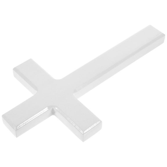 Pawsdot Large Cross for Wall White Decoration 1Pcs for Living Room