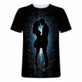 thumbnail image 3 of Ceisia Men Casual Round Neck Printing Pullover Fitness Gift Sports Short Sleeve T-Shirt - Valentine's Day Casual Tops, 3 of 5