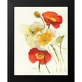thumbnail image 2 of Novak, Shirley 12x14 Black Modern Framed Museum Art Print Titled - Red and White Icelands II, 2 of 5