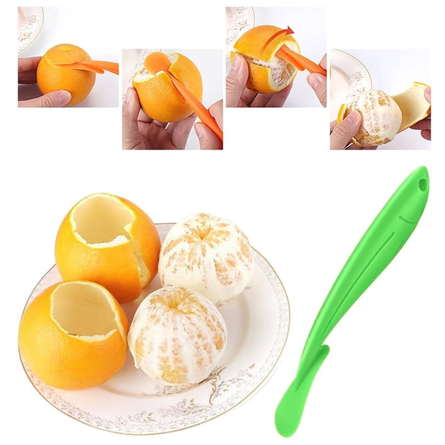 Functional Orange Peeler Handheld Kitchen Gadget for Effortless Fruit Preparation and Peeling Tool for Oranges and More
