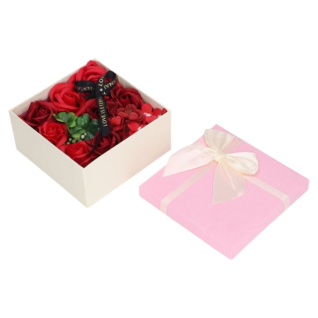 Jabón de flores jabón de flores de rosa elegante para mujeres para el día de San Valentín ANGGREK Otros