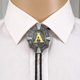 thumbnail image 4 of Bolo Tie For Men- Vintage Initial Letter Abcdmjr To Z Western Cowboy Costume Wedding Bolo Ties Feliz Sencillez, 4 of 4