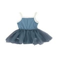 thumbnail image 1 of Robe pour Bébé Fille Douce Sans Manches, Barboteuse Suspendue, Jupe en Maille, 1 of 5