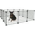 thumbnail image 4 of Wattne Small Animal Playpen, Small Animal Cage for Indoor Outdoor Use, Portable Metal Wire Yard Fence for Small Animal, Guinea Pigs, Bunny, Turtle, Hamster, Blanket, 12 Panels (14x14 Inches), 4 of 8