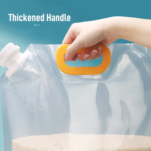 Grain Storage Bag,2.5L Transparent Cereal Storage Sealed Packaging Bag Multipurpose Airtight Bag Exceptional Reliability