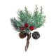 thumbnail image 2 of ¡Rebajas de Liquidación!, Juego de anillos para servilletas de Navidad con ramas artificiales y frutos rojos para decoración de mesas festivas y cenas Akmoler, 2 of 6