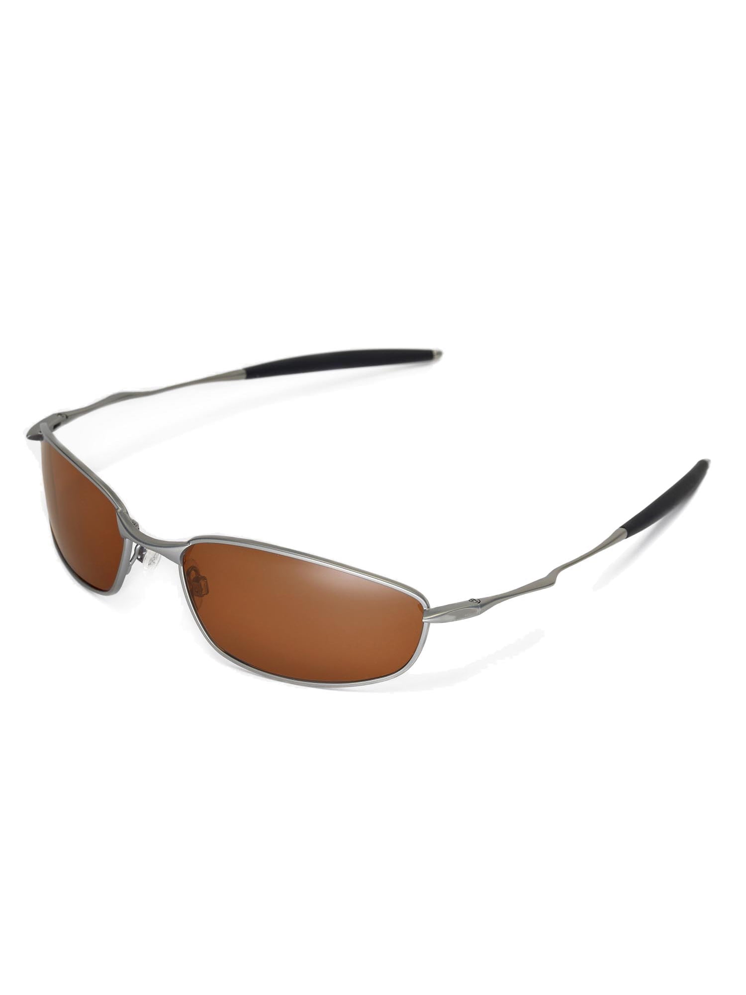 Walleva Titanium Polarized Replacement Lenses for Oakley Whisker Sunglasses  