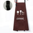 thumbnail image 3 of 1Pcs Simple Printed Kitchen Apron , Cooking Home Cleaning Tools, 3 of 6