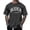 Grey, variant on Men's Raglan Sleeve Letter Print Short Sleeve Round Neck T Shirt Floral Fashion Trend Bottoming Shirt Man Shirts for Men Heavy T Shirts for Men Small T Shirts for Men Compression Shirt Men