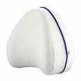 thumbnail image 2 of Orthopedic ergonomic leg pillow in memory foam Knee pillow Blue, 2 of 5
