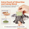 thumbnail image 7 of Potaroma Rechargeable Flapping Bird Cat Toy, Touch Activated Sandpiper with Chirp Sound and Catnip Pouch 4.0 Inch, 7 of 7