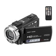 thumbnail image 1 of Cámara Cámara de video digital Andoer Andoer V12 1080P Full HD 16X Cámara de vídeo de grabación de zoom digital Videocámara portátil con pantalla LCD giratoria de 3,0 pulgadas Máx. Soporte de 30 me Andoer Cámara de video digital, 1 of 7