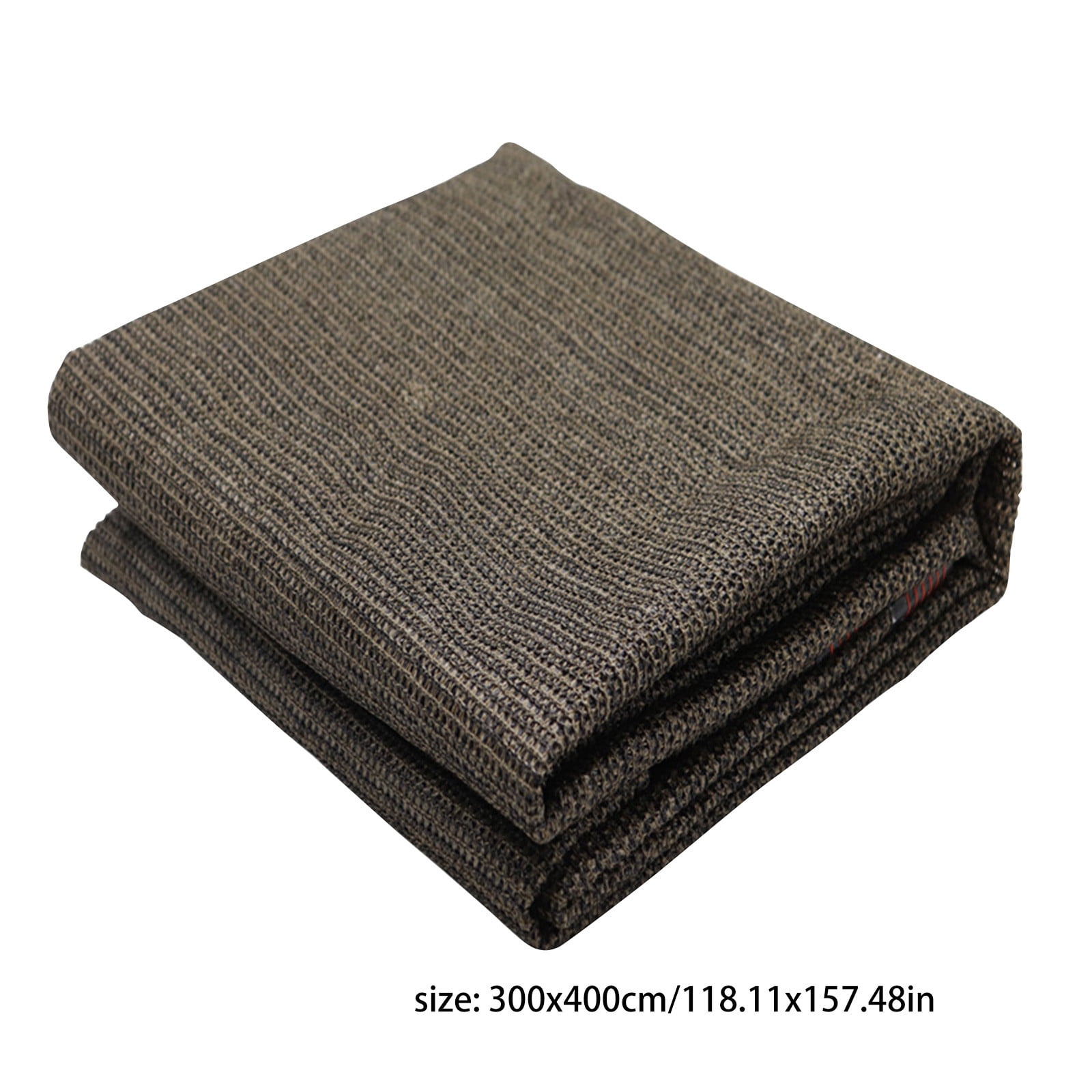 Heavy Duty Brown Shade Cloth, UV Resistant Sunblock Fabric for Garden, Patio, Greenhouse, Outdoor Plant Cover, 10x20ft