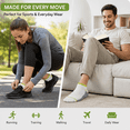 thumbnail image 4 of Weavra Ankle Socks, Performance Cushion Men’s Socks, 6-Pc Comfort Low Cut, 4 of 6