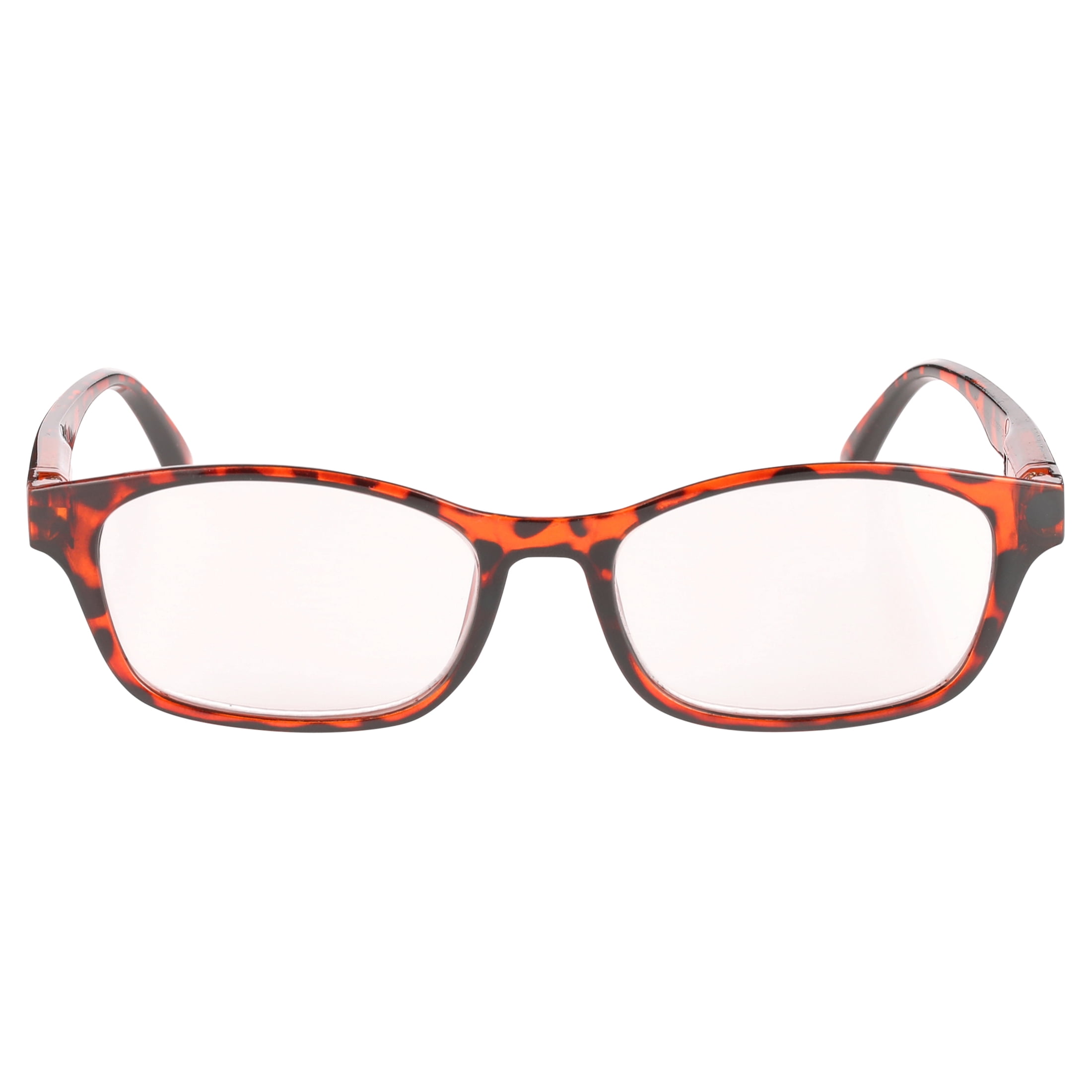 (2 pack) Bklyn, Albee +1.25, Adult, Womens, Plastic Reading Glasses & Pouches Value Pack , 2 Ea