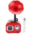 thumbnail image 2 of Mini Speaker,Mini Retro Bluetooth Smart Speaker Computer Speaker Sleek Aesthetic, 2 of 10