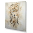 thumbnail image 2 of Designart "Beige Enchanted Dreamcatcher" Dream catcher Wall Decor, 2 of 7
