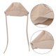 thumbnail image 4 of GOOHOCHY Sombrero de playa ajustable de verano para niños, sombrero transpirable de ala ancha para el sol para niños y niñas, gorra protectora solar para bebés y actividades al aire libre, talla S, 4 of 8